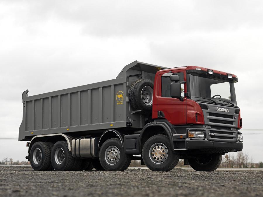  Scania P380 8x4 Tipper 2004 года  (фото 4 из 6)